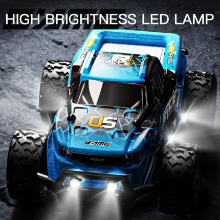 Rc Carro Com Luz Led para Crianças, 2.4g, 1:20 Modelo, 2wd Off-road, Kf24, Kf23, Controle Remoto, Veículo de Escalada, Carros Ao ar Livre, Brinquedos, Presentes.