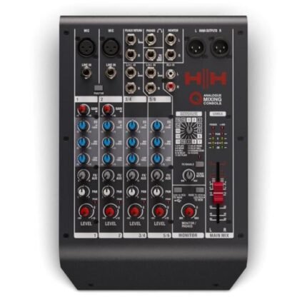 Mesa de Som HH Queensberry Q6FX 6 Canais Preta [F002]