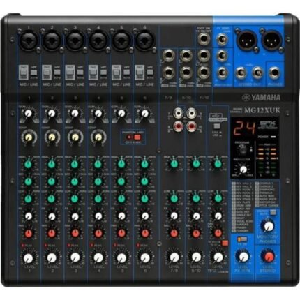 Mesa de Som Yamaha MG12XUK 12 Canais 110V Preta [F002]