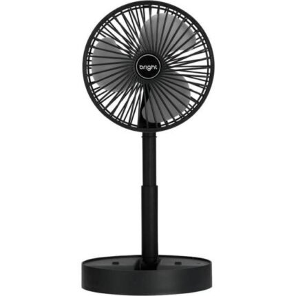 Ventilador Portátil Recarregável Bright VN003 Preto [F002]