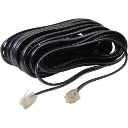 Cabo Extensor Para Telefone RJ11 4 Vias 10M Preto Storm - PCT / 10 [F002]