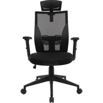 Cadeira de Escritório Ergonômica Fortrek Ergo Shield Mesh Respirável Preta [F002]