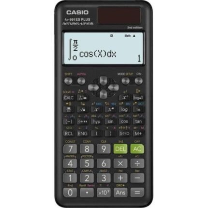 Calculadora Científica Casio FX-991ES Plus-2W4DT ‎Preta [F002]