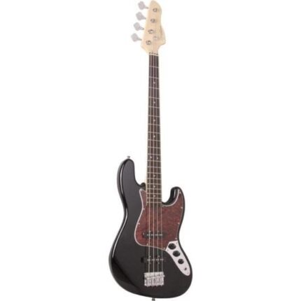 Contrabaixo Giannini GB-100 Jazz Bass Elétrico Passivo Preto/Turtle [F002]