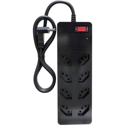 Filtro de Linha Com Proteção DPS 3P Energia 8 Clamper Preto [F002]