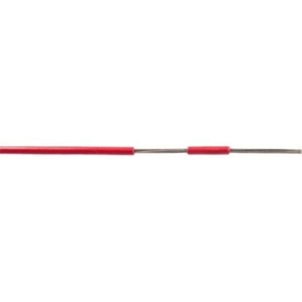 Fio Cabinho Flexível 0,20mm Vermelho Tiaflex - RL / 100 [F002]