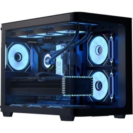 Gabinete Gamer Aerocool ATX P300C Preto Lateral Vidro [F002]