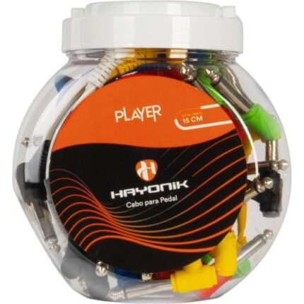 Kit Cabo Para Pedal Hayonik Linha Player 15cm Sortido Com 20 [F002]