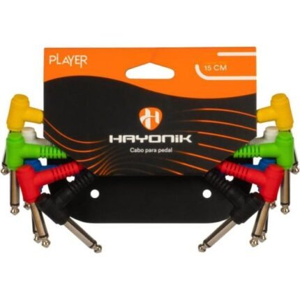 Kit Cabo Para Pedal Linha Player 15cm Hayonik Sortido Com 6 [F002]