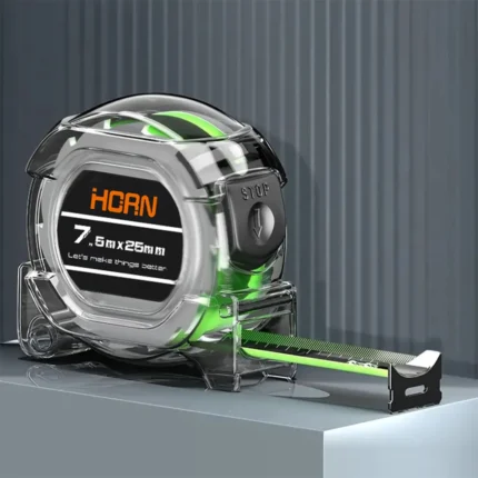 Fita Métrica Fluorescente de 3-5-7-10 Metros, Escala Espessada de Isolamento, à Prova D'água e Resistente Ao Desgaste, Ferramenta de Medição Multiuso.