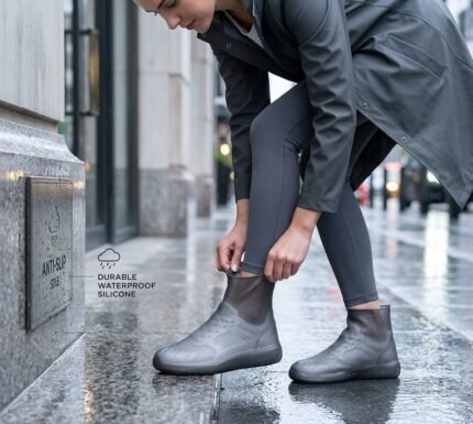 Capa Protetora Impermeável para Sapatos em Silicone | Reutilizável e Antiderrapante
