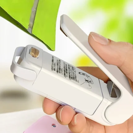 Mini Seladora Portátil para Sacos e Embalagens.