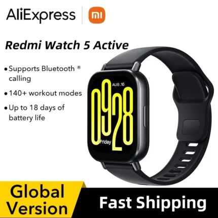 Relógio Inteligente Xiaomi Redmi Watch 5 Versão Global.