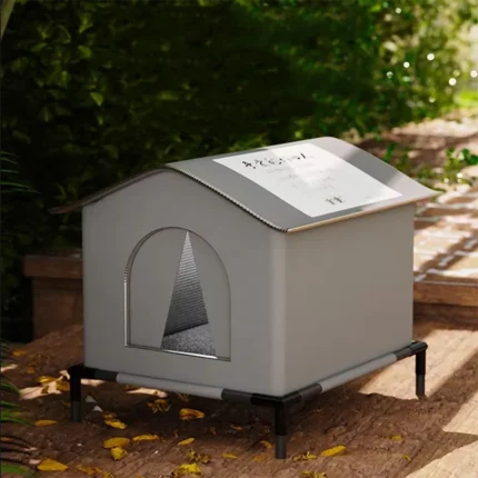 Casa Térmica Impermeável para Cães e Gatos – Casinha Dobrável, Quente e Lavável para Uso Externo
