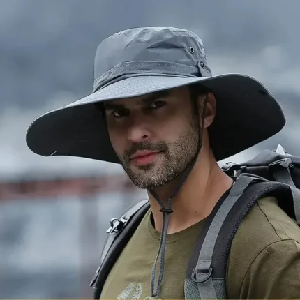 Chapéu de Pesca e Trilha com Proteção UV | Respirável, Leve e Unissex